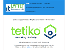 Tablet Screenshot of itlyftet.se